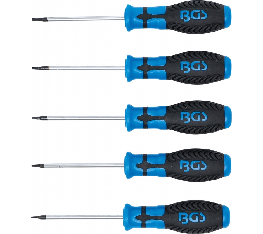 Набор отверток | T-Star (для Torx) T6 - T10 | 5 шт. (6828)