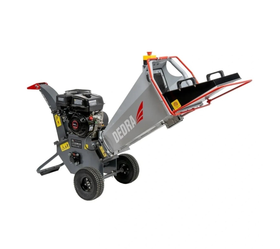Petrol branch shredder DEDRA DED8684, LONCIN 6.5 HP engine, cutting diameter 10 cm (DED8684)