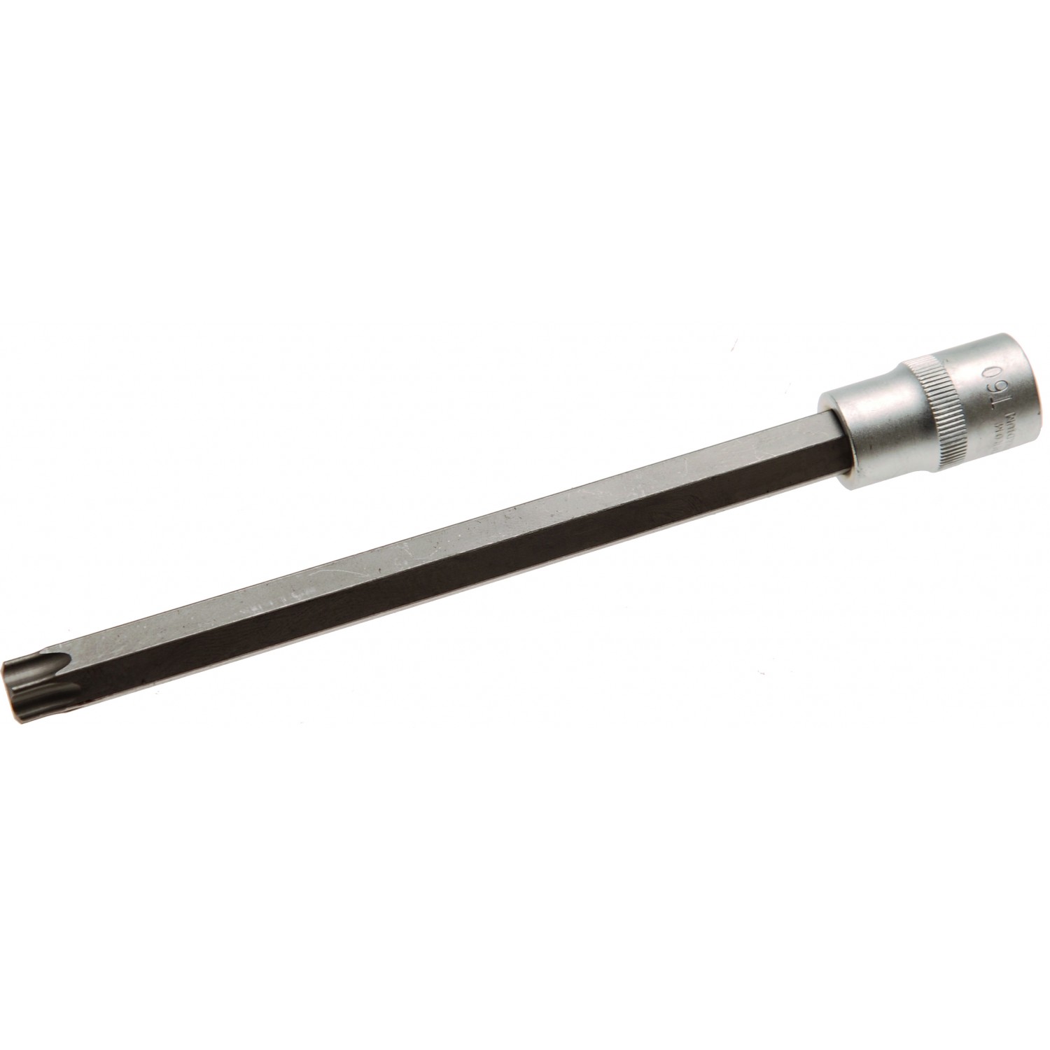 Antgalis įpresuotas į galvutę | ilgis 200 mm | 12,5 mm (1/2") | T-star (Torx) T60 (4484)