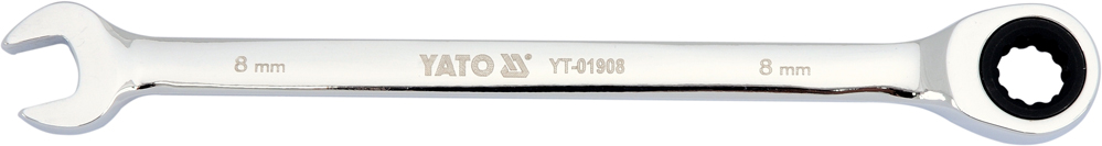 COMBINATION RATCHET WRENCH 8MM (YT-01908)