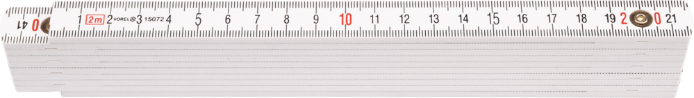 FOLDING RULE ABS 1M (15071)