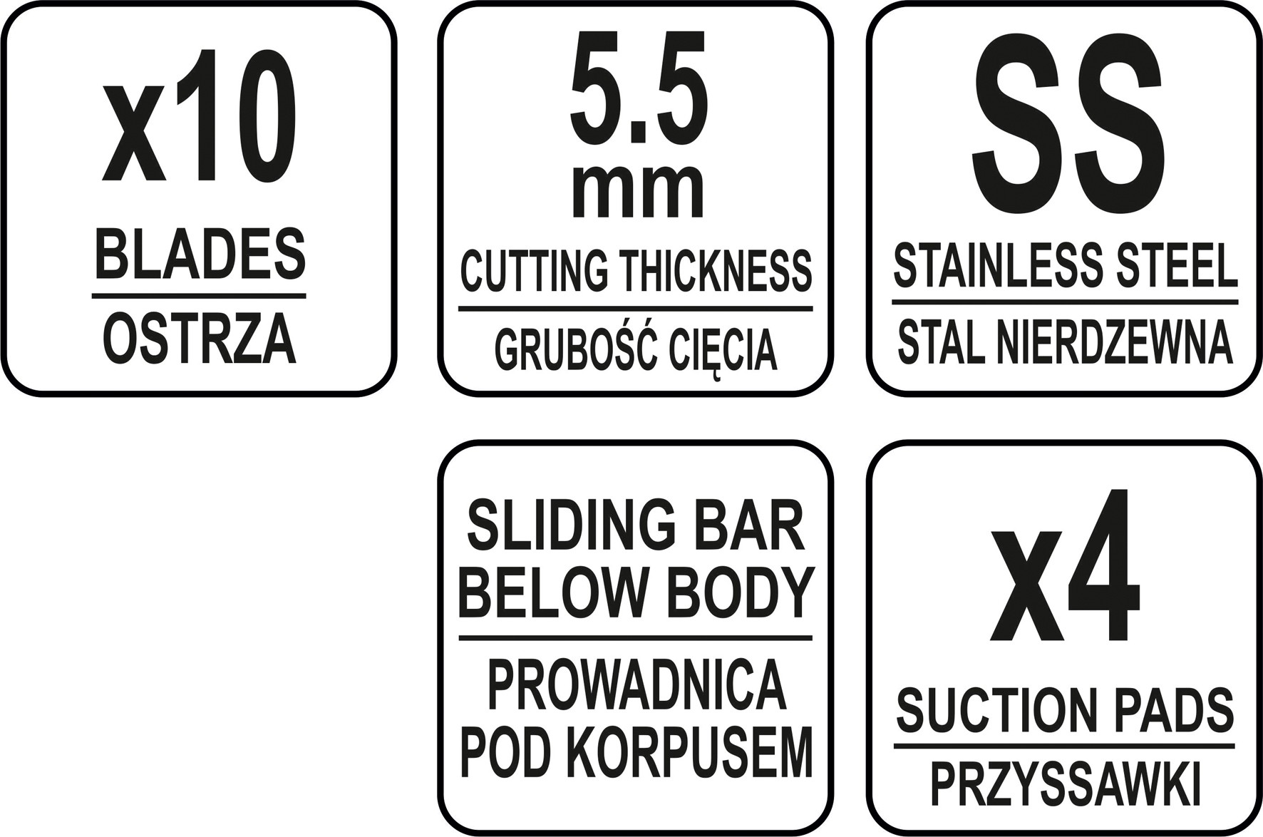 TOMATO SLICING MACHINE 5,5MM (YG-03415)