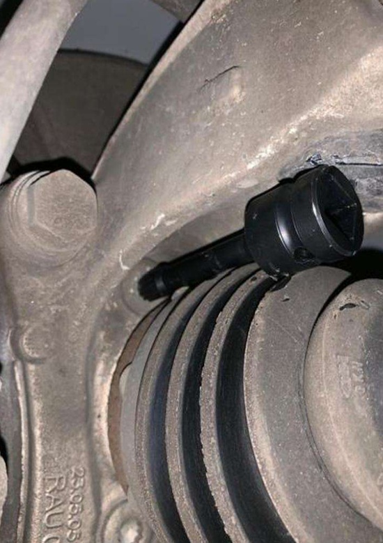 Specialus antgalis Cr-Mo | 115 mm | 12,5 mm (1/2") | M12 | VAG (SS115)