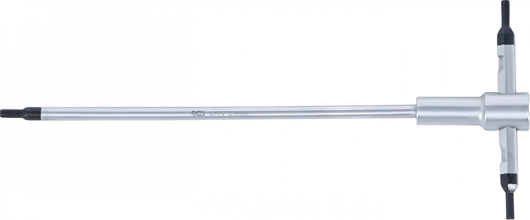 Atsuktuvas su slankiojančia T formos rankena | vidinis šešiakampis | 2.5 mm (6083)