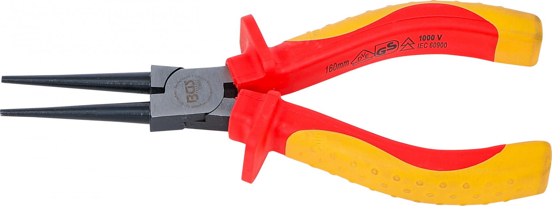VDE Round Nose Pliers | 160 mm (35886B)