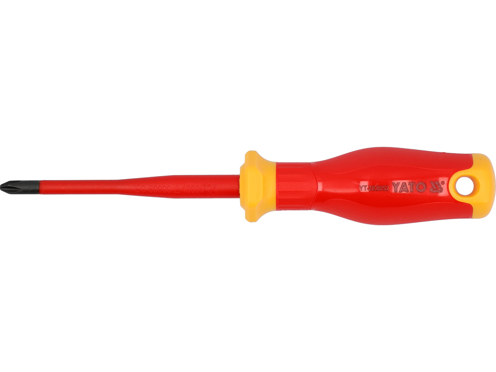 EXTRA SLIM INSUL. SCREWDRIVER PH2X100MM (YT-282652)
