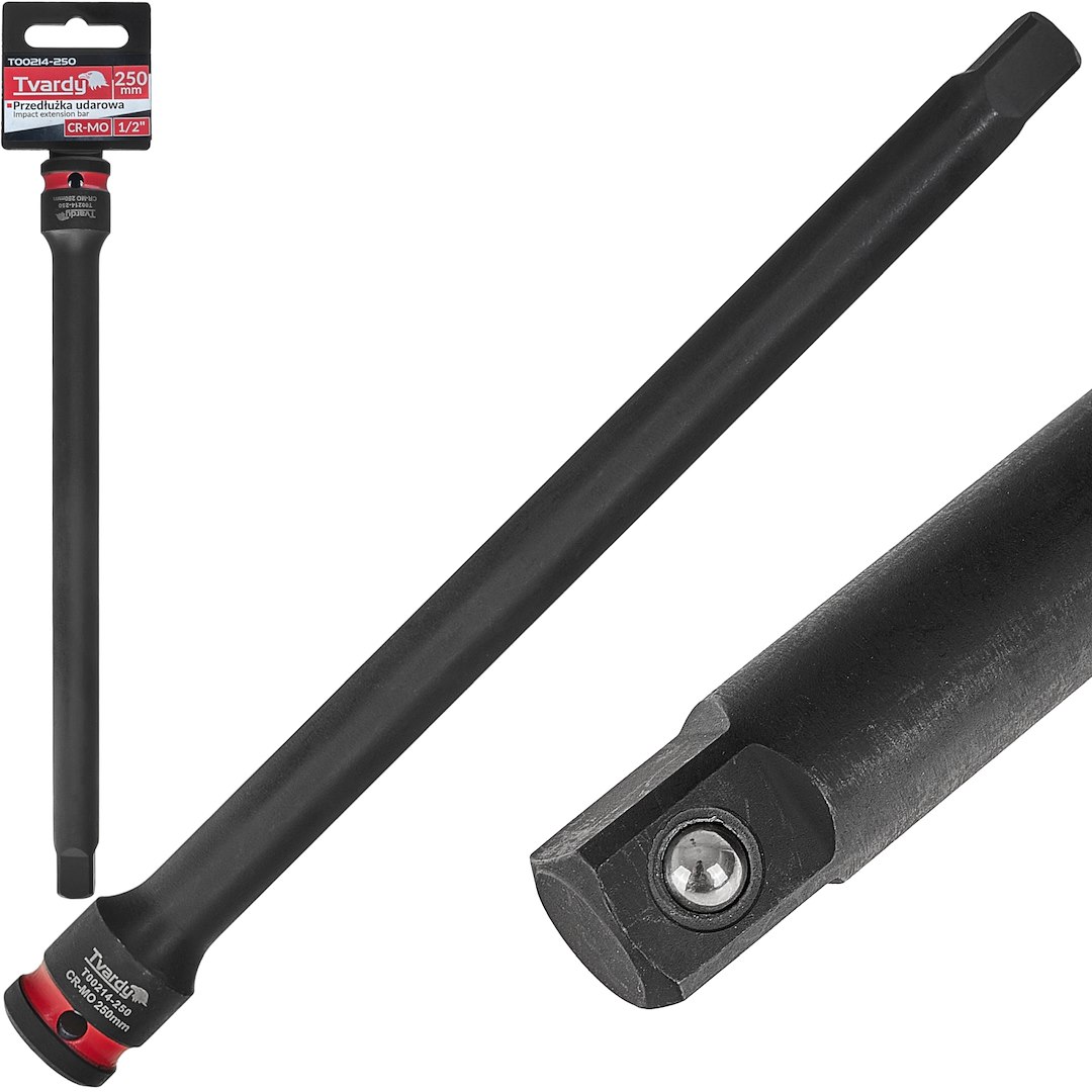 Adapteris smūginis 1/2" 250mm CR-MO (T00214-250)
