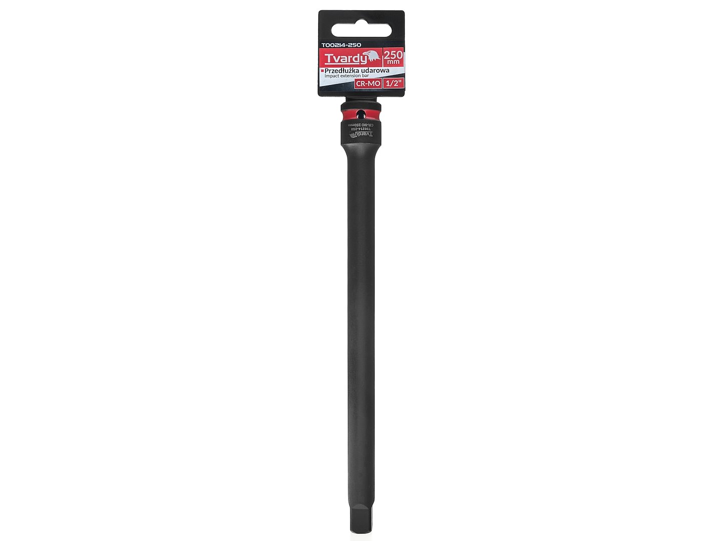 Adapteris smūginis 1/2" 250mm CR-MO (T00214-250)