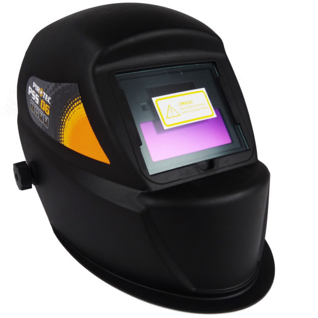 Suvirinimo skydelis su automatiškai tamsėjančiu filtru (PSS 06)