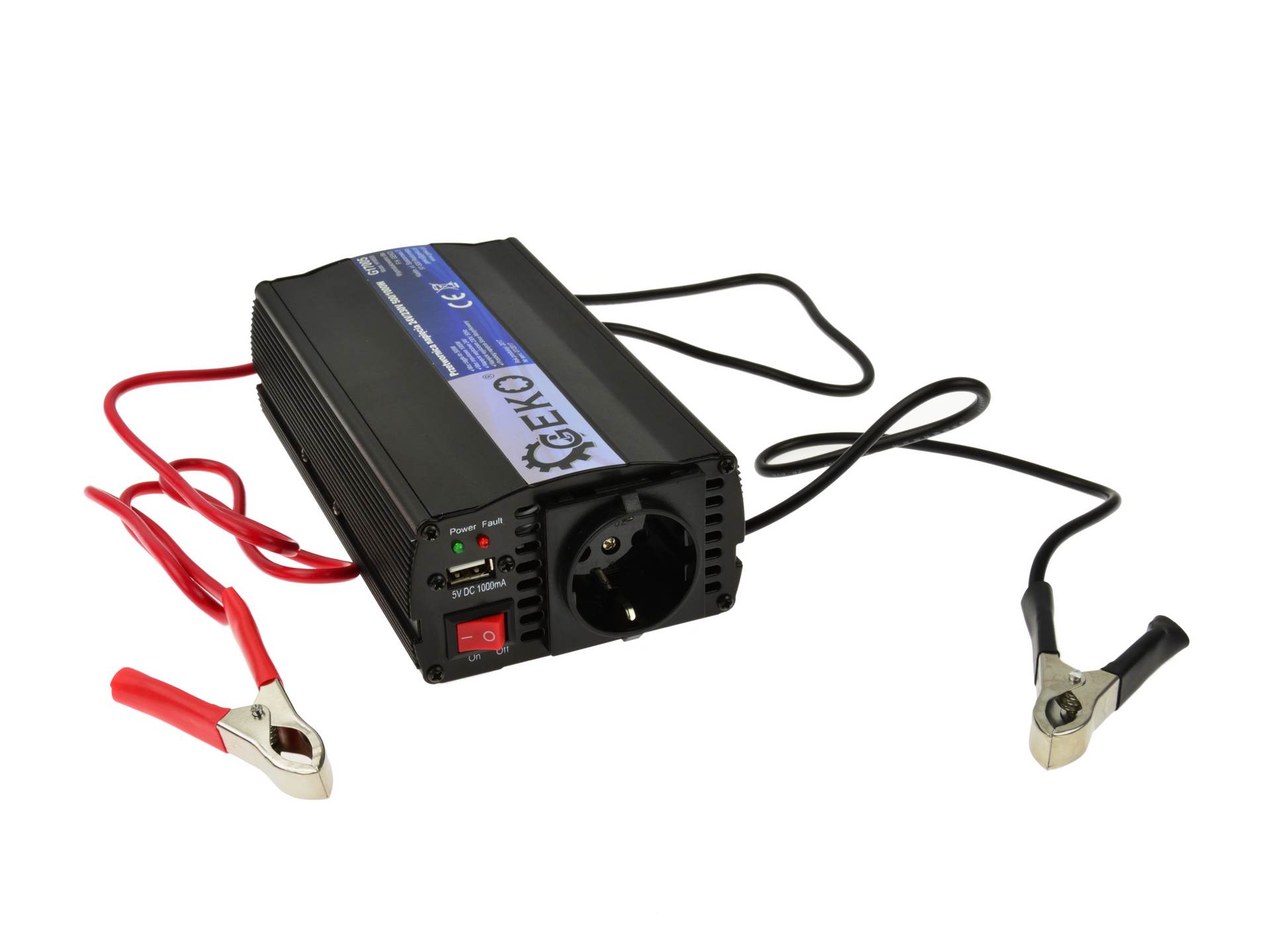 Įtampos keitiklis 24V/230V 500/1000W (G17005)