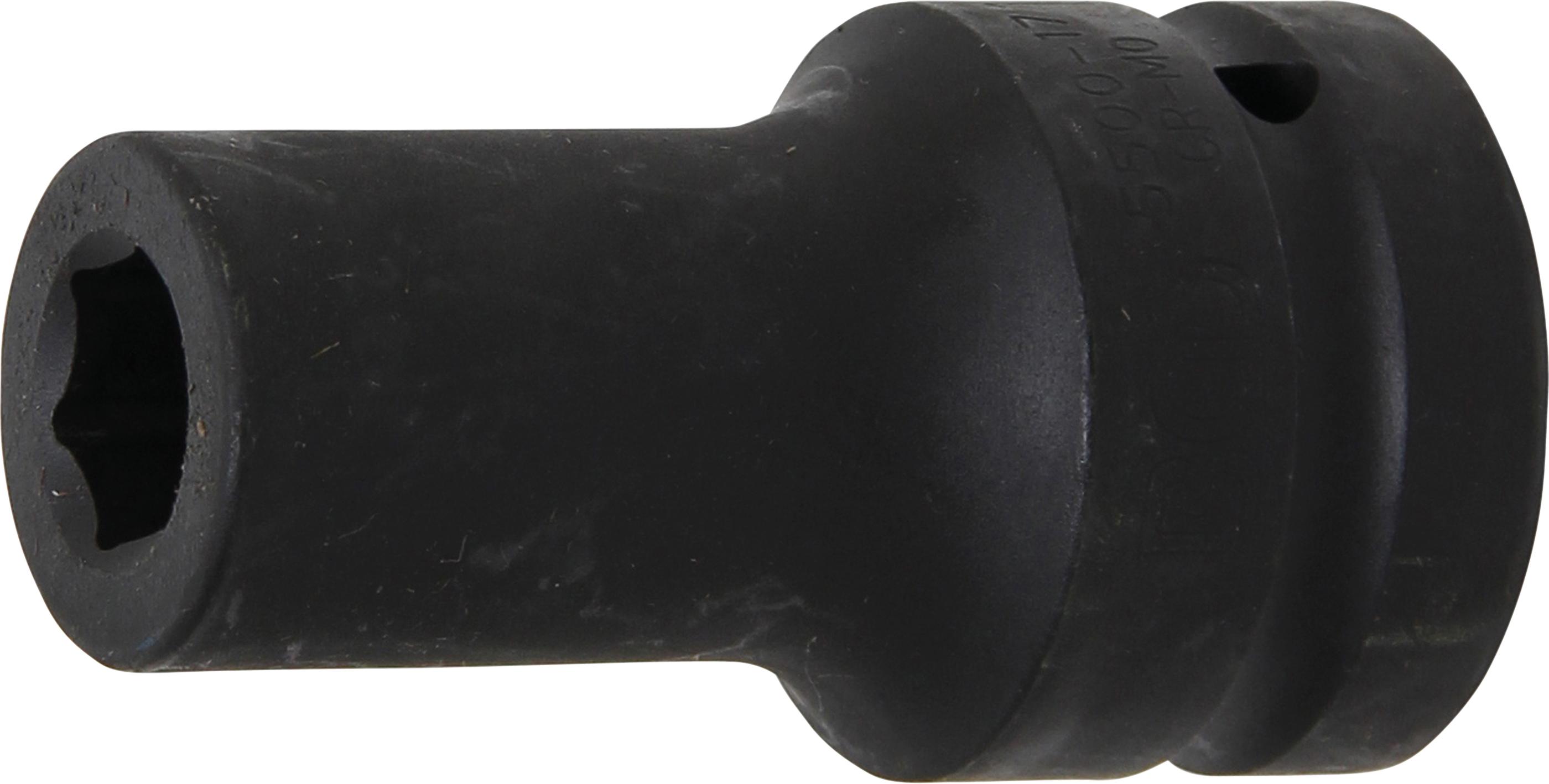 Impact Socket, Hexagon, deep | 25 mm (1") drive | 17 mm (5500-17)