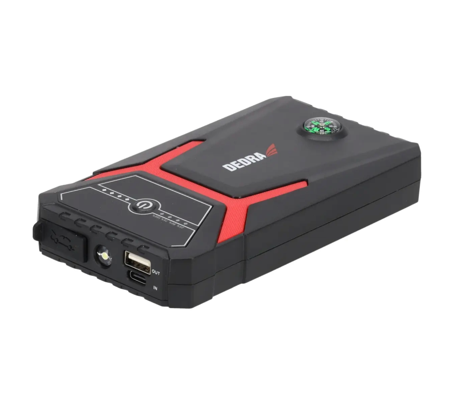 Powerbank su variklio paleidimo funkcija DEDRA DEPP0800, Li-Ion 8000mAh