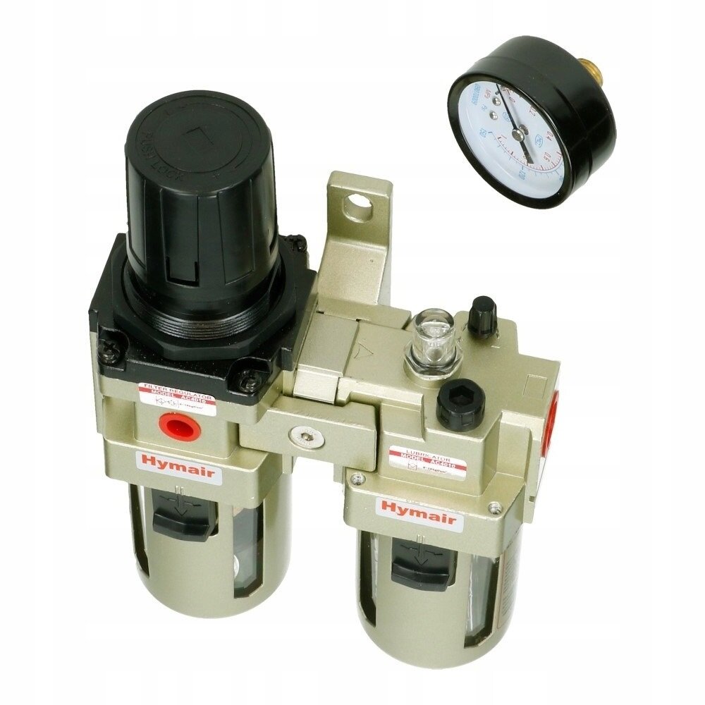 Oro srauto reguliatorius 1/2" su filtru ir tepaline (AC401004)