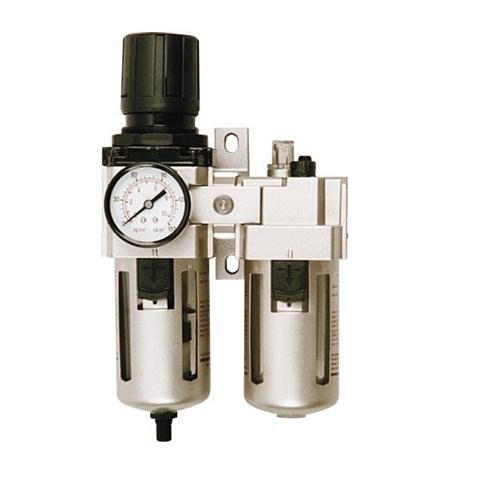Oro srauto reguliatorius 1/2" su filtru ir tepaline (AC401004)