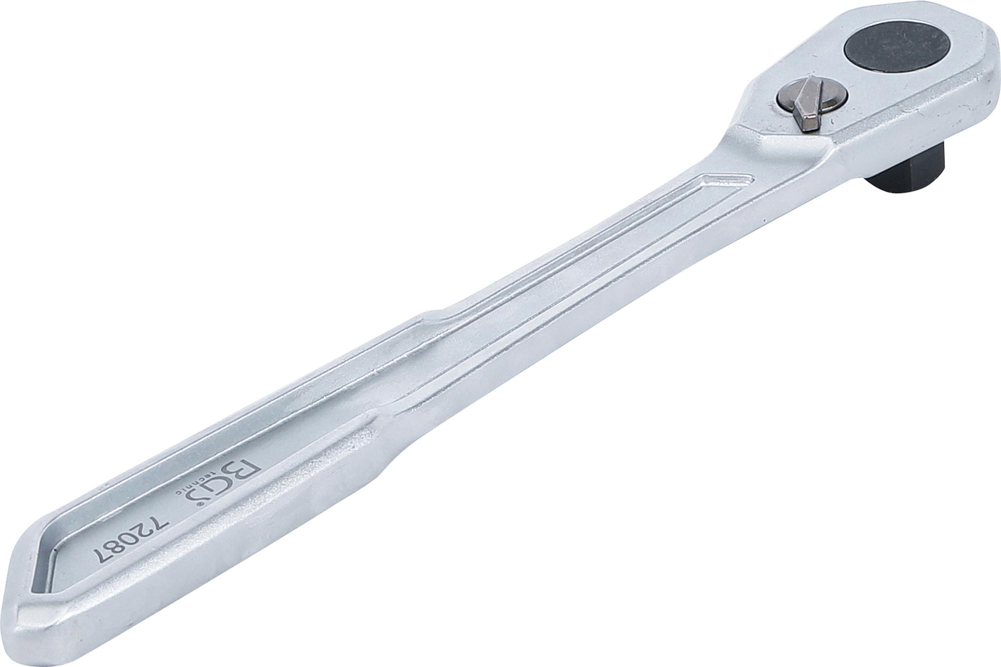 Rankena galvutėms terkšlinė | ypač plona | smulkūs dantukai | 12.5 mm (1/2") (72087)