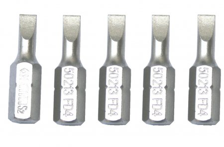 Antgalis PLOKŠČIAS 1/4", 5vnt., 6.5 x 25mm (S59218)