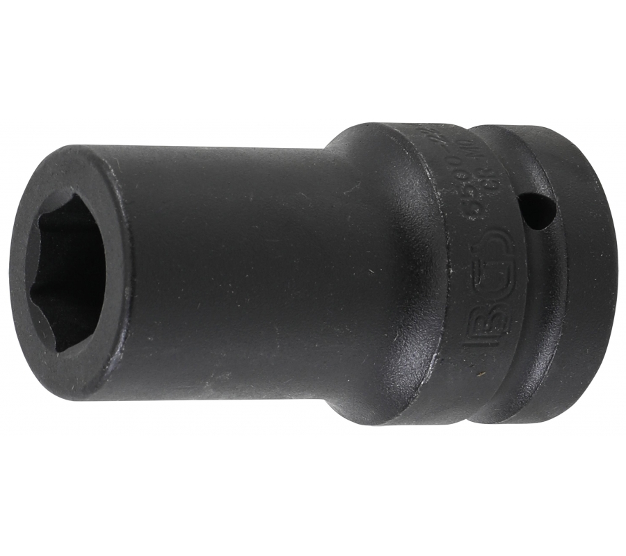 Impact Socket, Hexagon, deep | 25 mm (1") drive | 22 mm (5500-22)
