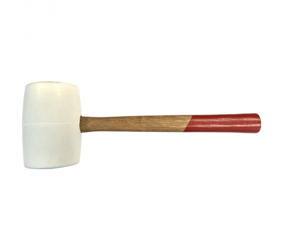 Rubber mallet - 1.1kg, Ø 90mm, L=370mm(HL112511W)