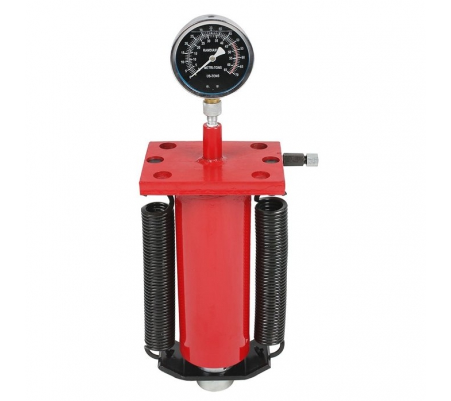Cylinders for shop press with manometer 40t (TL0100140)