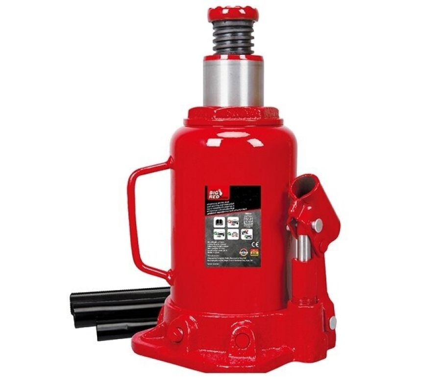 Hydraulic bottle jack. Economic class - 20.0t, Hmin/max-217/407mm(T92004D)
