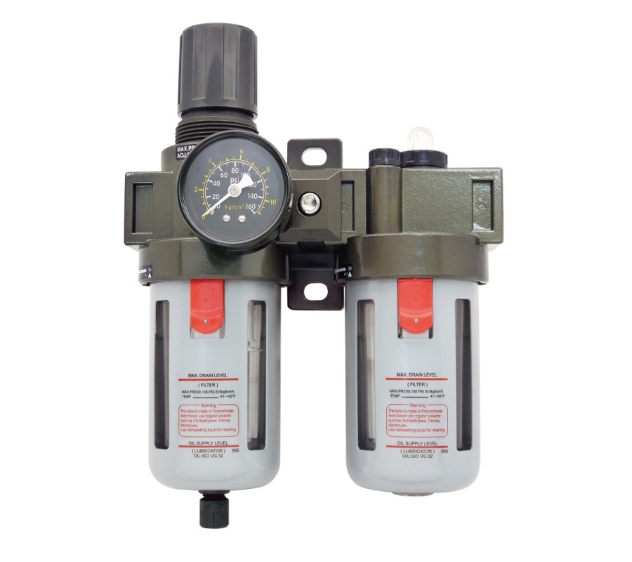 Oro srauto reguliatorius 3/4" su filtru ir tepaline (SA2260A)
