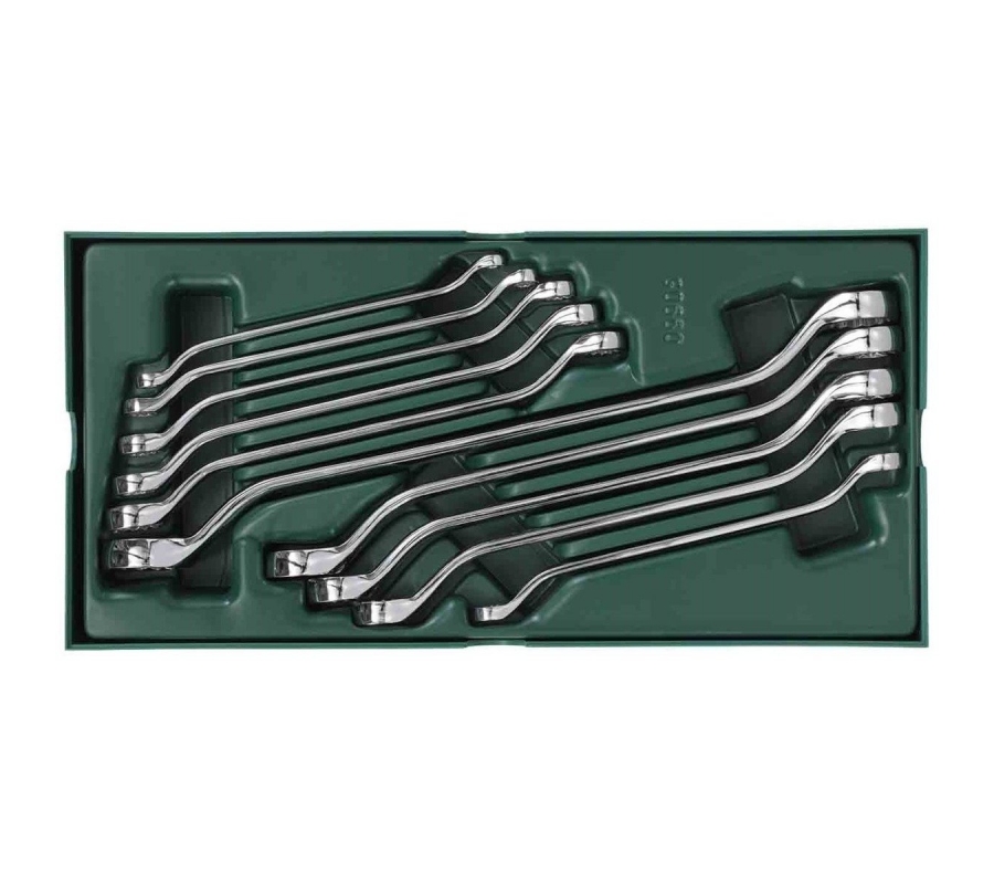 Tray. Double box end wrench set 10pcs. (S09905)