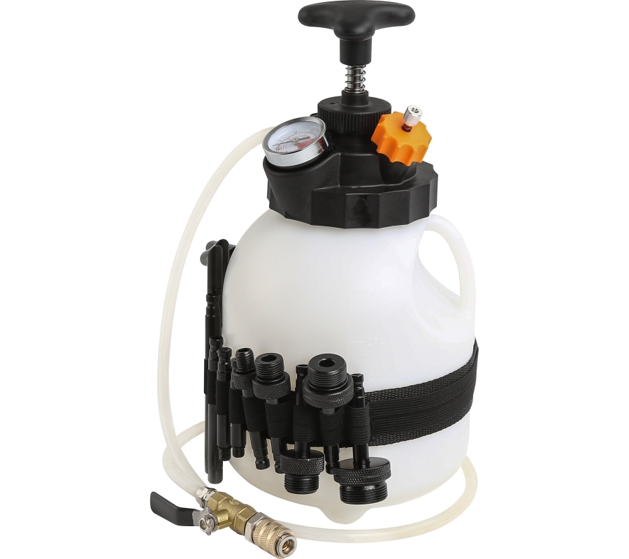 Pavarų dėžės tepalo užpildymo įrenginys 3l su ATF adapterių rinkiniu (WT04B1119)