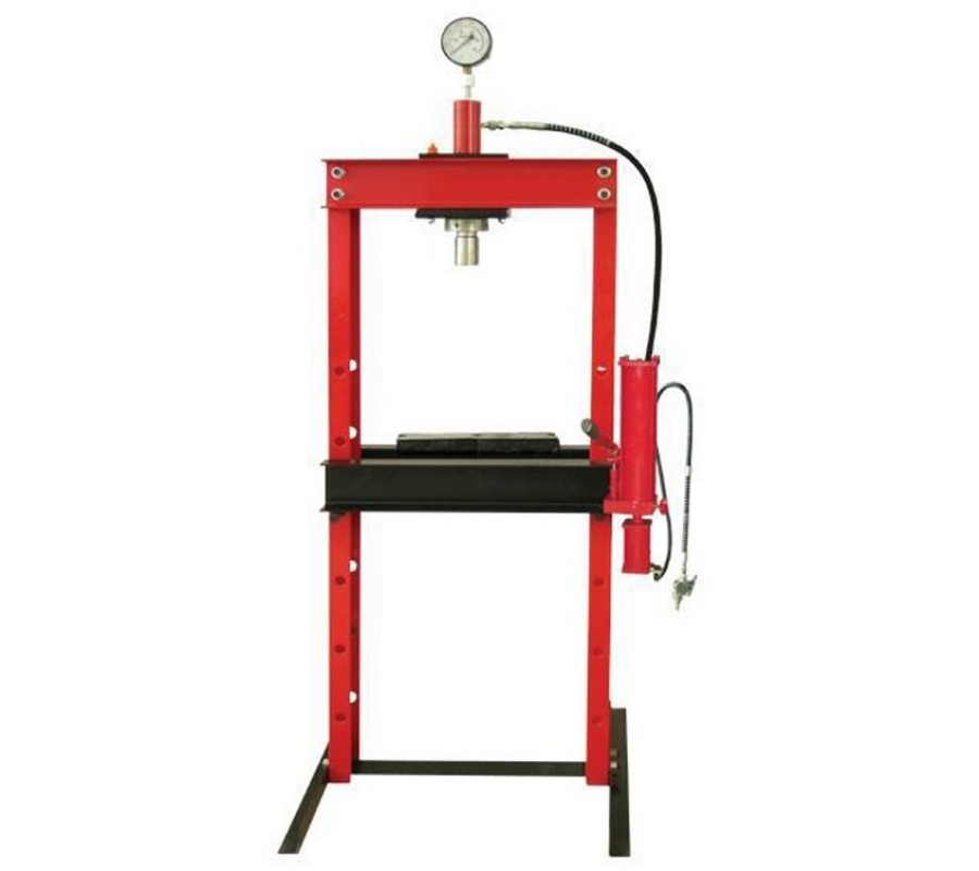 Pneumatinis / hidraulinis presas su manometru 20t (TL05012)