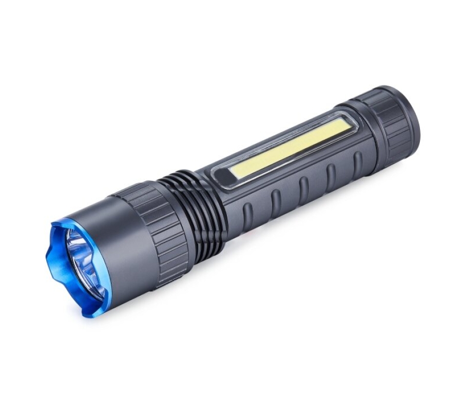 Prožektorius darbui COB+SMD raudona (3.5W)(įkraunamas) (ZF7688)