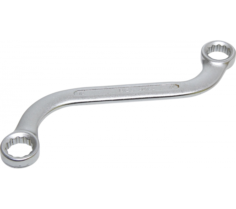 S-Type Double Ring Spanner, 12-point | 12x13 mm (30742)