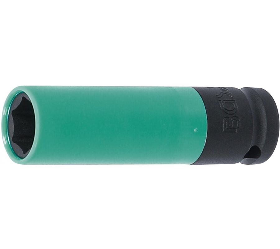 Smūginė galvutė su apsauga | itin siaura | 12,5 mm (1/2") | 15 mm (7501)