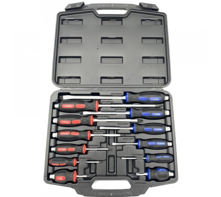 Impact screwdriver set 12pcs. (WT01Y0142)