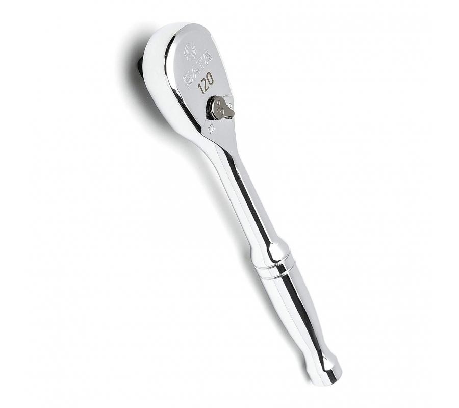 1/4" Dr. Quick-release ratchet (oval head, metal handle), 60 teeth 120P (ST11974)