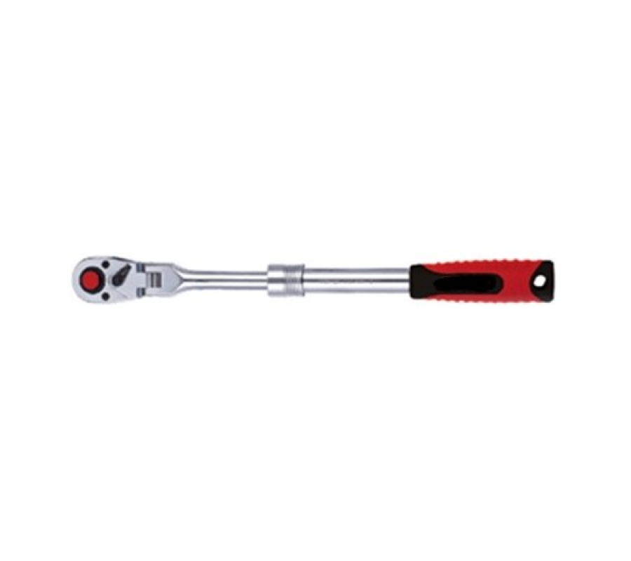 1/4" Dr. Flexible qucik-release ratchet with prolongation 180 / 230mm (KR208014)