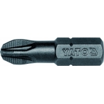Биты 1/4"х25мм PZ3 50шт., S2 ( YT-7812 )