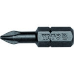 Antgalis kryžminis 1/4"x25MM, dydis PH1, S2 (YT-7807)