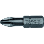 Биты 1/4"х25мм PH2 50шт. S2 (YT-7808)