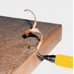 Įrankis nupjauto vamzdelio, išgręžtos skylės šerpetų pašalinimui (TW1000)