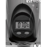 Techninis kaitinimo fenas/orpūtė | priedai | LCD displėjus | 2000 W (YT-82293)