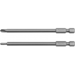 Antgaliai kryžminiai trikampiai 1/4", 2vnt, :0x100mm ; 1x100mm "Yato" (YT-0493)
