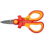 INSULAT. ELECTRICIANS SCISSORS 160MM VDE (YT-21200)