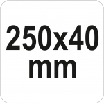 RASP FOR PLASTER 250 MM (YT-61680)