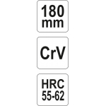 Бокорезы CrV-TYP тяжелые 180 (YT-6612)