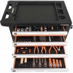 6 DRAWERS ROLLER CABINET With 302pc TOOL INSERT (58550)