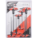 T-HANDLE HEX KEY SET 8PCS (YT-05583)