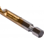 Grąžtas metalui su Hex 6.3 mm (1/4") galu HSS-TiN | 7.5 mm (YT-44767)