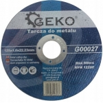 Pjovimo diskas metalui | 125x1.0x22,23 (SK00027)