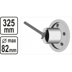 Tepalinių guolių ir žiedų išėmėjas | 325 mm (80701V)