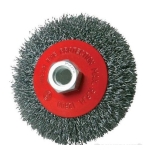 Šepetys vielinis lėkštės tipo | pilkas | 115 mm | M14  (ES733115)