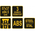 TROLLEY TOOL BOX 3 SEGMENTS (78738)
